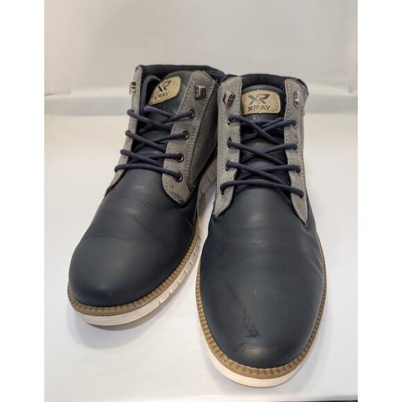 XRAY Gravity navy Mid Top Shoes men size 10 - Picture 1 of 8